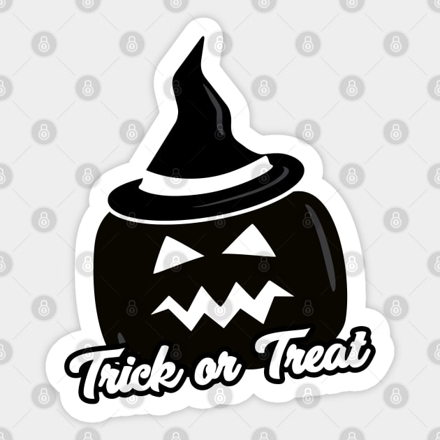 trick or treat Sticker by mahdimiz